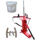Démonte Pneu manuel Auto Moto jusqu'à 21" + 2 Protections Jante + GRAISSE Pneu 1kg